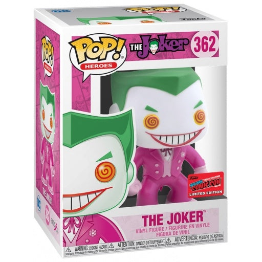 Funko POP! Heroes: The Joker - New York Comic Con Official Sticker + PROTECTOR!