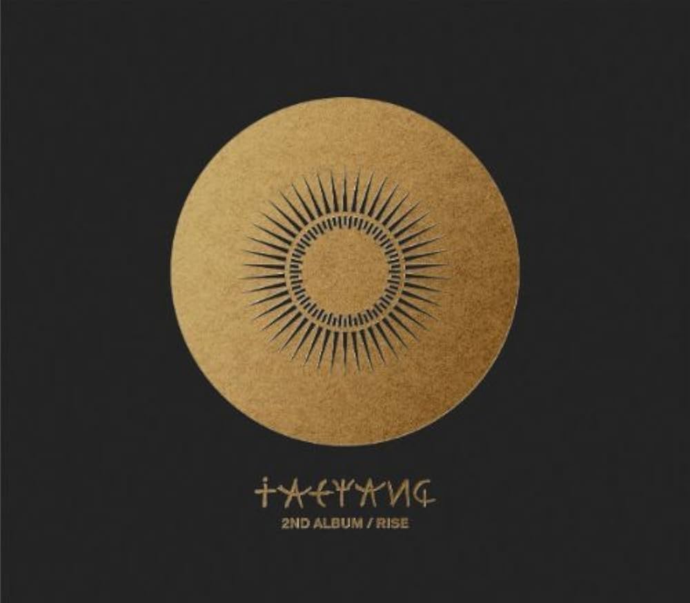 K-pop TAEYANG Rise 2nd Album