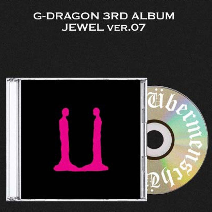 K-pop G-Dragon 3rd Album [ÜBERMENSCH] Jewel Ver. 08 (Purple)