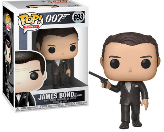 Funko Pop! 007 - James Bond from GoldenEye 693 + Free Protector (VAULTED)