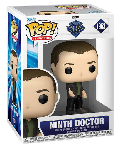 Funko Pop! Doctor Who - Ninth Doctor 1963 Figure + Pop Protector
