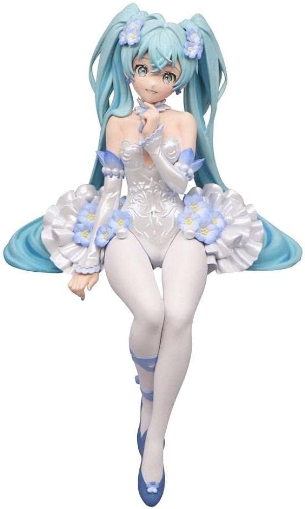 Hatsune Miku Flower Fairy Nemophila Vocaloid - Noodle Stopper Figure - FuRyu JAPAN *New In Box*