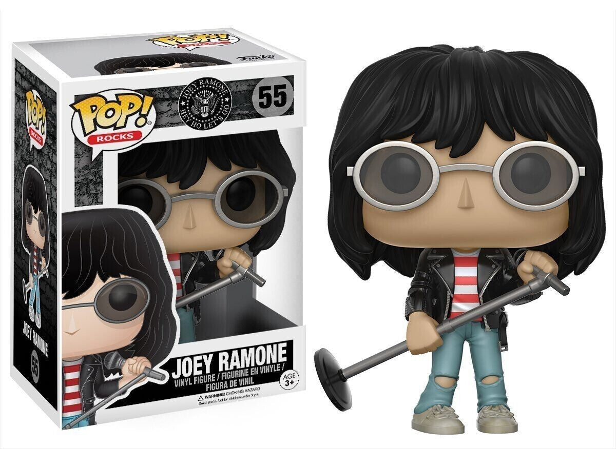 Funko Pop! Joey Ramone 55 Hey Ho Let’s Go + Free Protector
