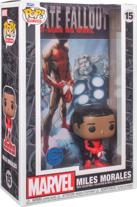 Funko Pop! Marvel Comic Covers Miles Morales 15 Funko Special Edition