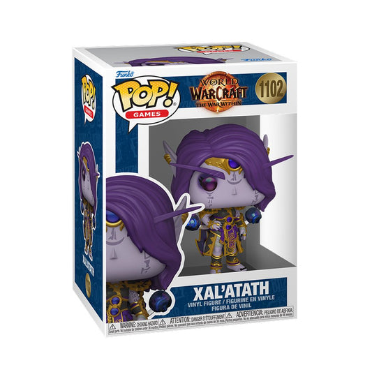 Funko Pop! World of Warcraft The War Within : Xal’atath 1102 Figure + Pop Protector
