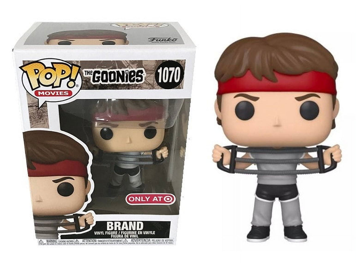 Funko Pop! The Goonies : Brand 1070 Target Exclusive Figure (VAULTED) + Pop Protector