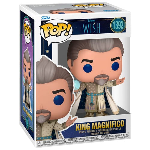Funko Pop! Disney Wish King Magnifico 1392 + Free Protector