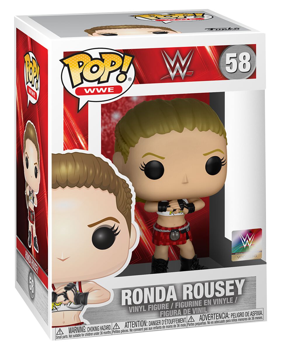 Funko POP! WWE - Ronda Rousey #58 + PROTECTOR!