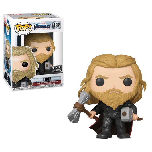 Funko Pop! Marvel Avengers Endgame Thor 482 FYE Exclusive (VAULTED) + Free Protector