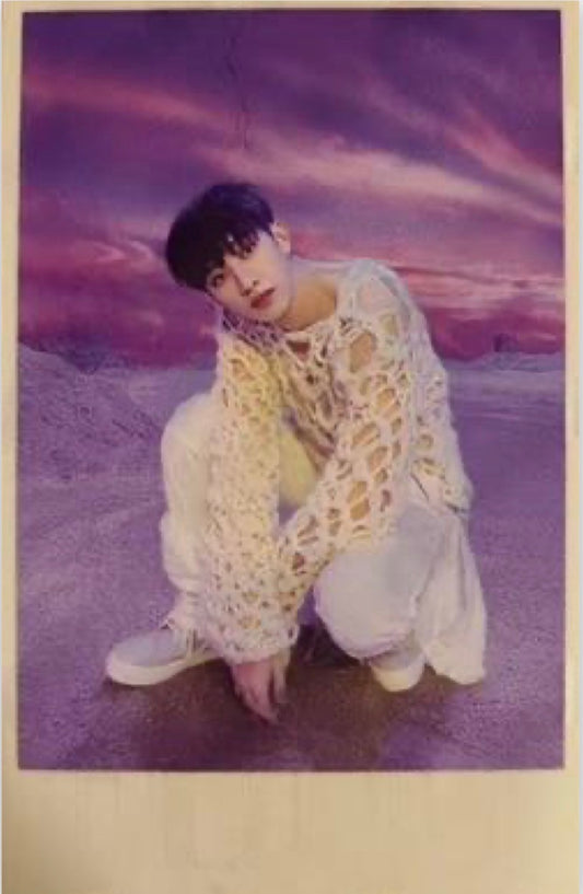 K-POP STRAY KIDS 樂-STAR BANG CHAN OFFICIAL PHOTOCARD