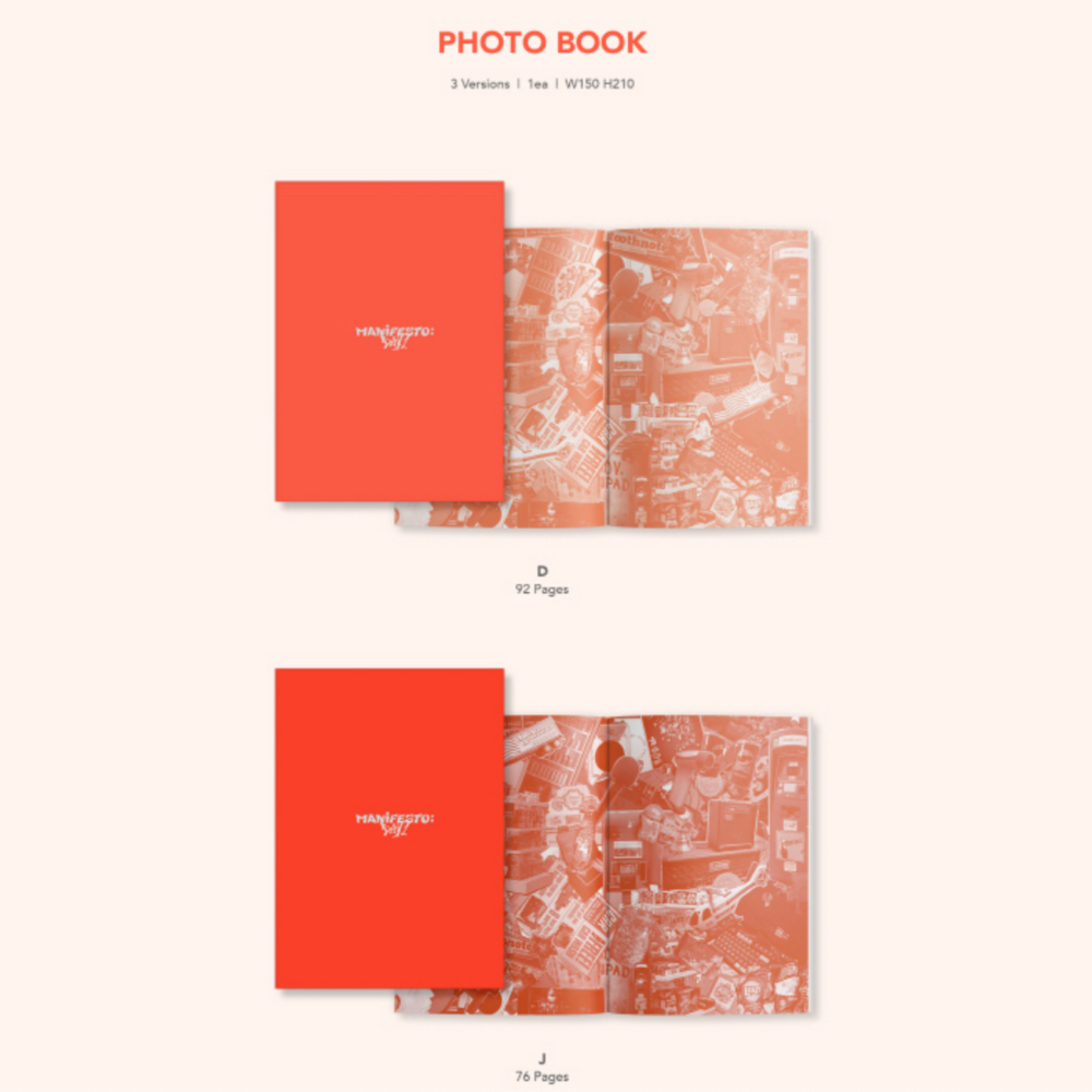 K-pop Enhypen Manifesto : Day 1 Album M Ver.
