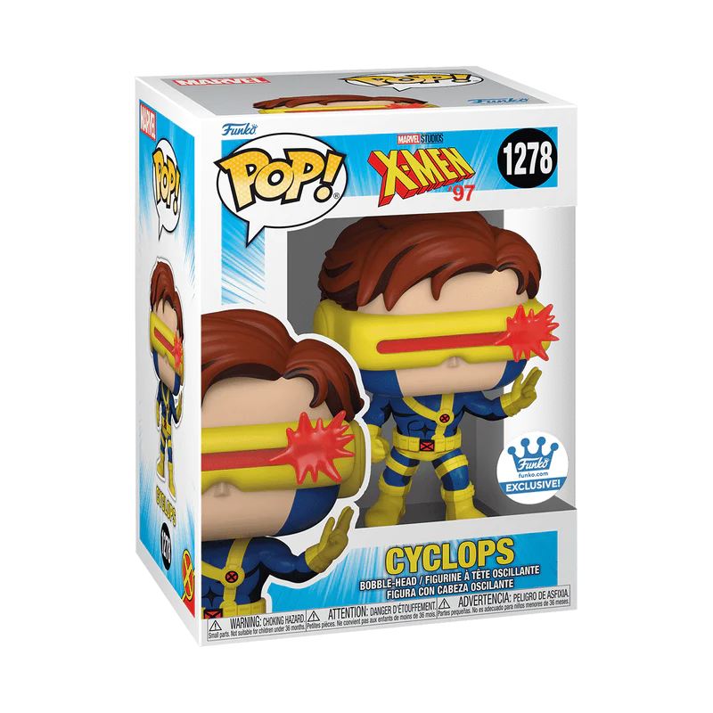 Funko Pop! MARVEL X-MEN The Animated Series 97 CYCLOP #1278 [FUNKO SHOP EXCLUSIVE]