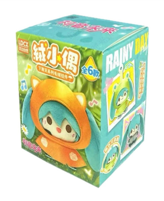 Hatsune Miku Rainy Days Plush Blind Mystery Box (One Variation Chosen at Random)