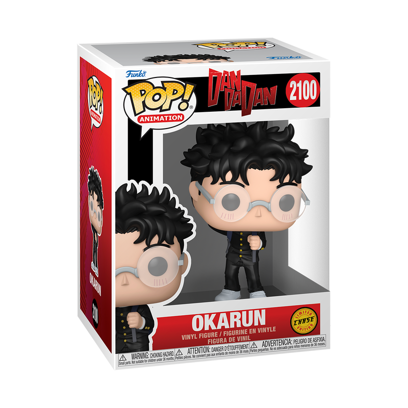 Funko Pop! Dandandan - Okarun 2100 CHASE Figure + Pop Protector