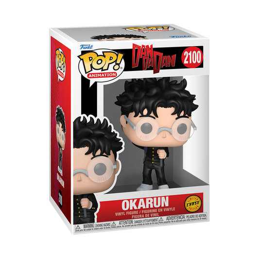 Funko Pop! Dandandan - Okarun 2100 CHASE Figure + Pop Protector