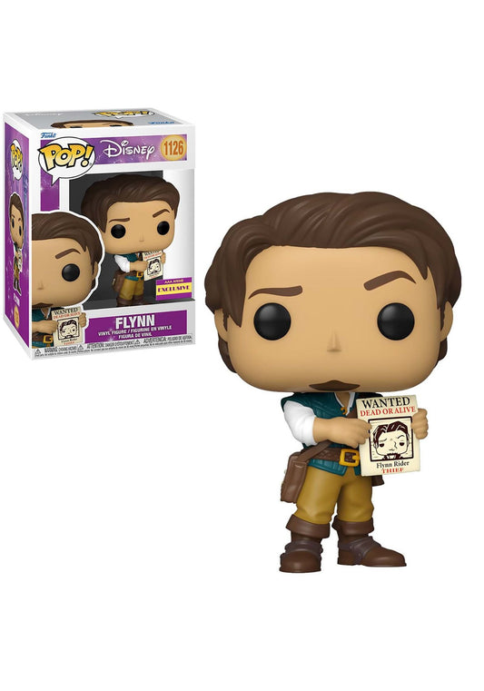 Funko Pop! Disney Tangled Flynn Rider - AAA Anime Exclusive #1126 + Protector