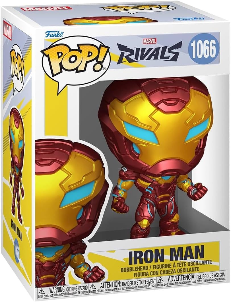 Funko Pop! Marvel Rivals : Iron Man 1066 + Pop Protector