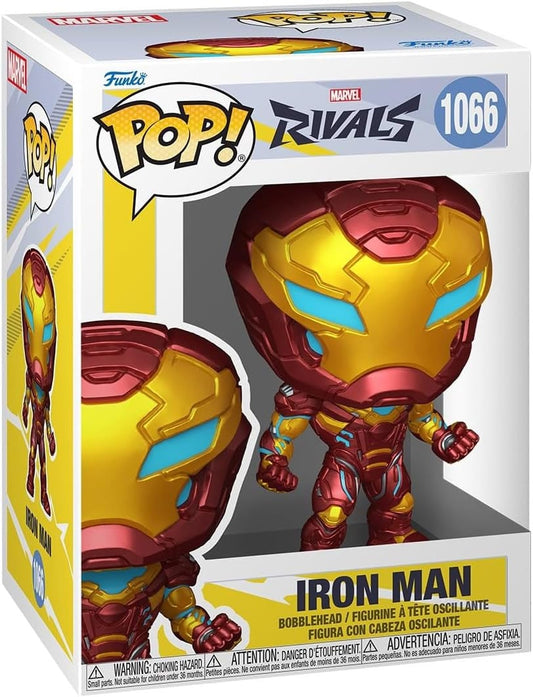 Funko Pop! Marvel Rivals : Iron Man 1066 + Pop Protector