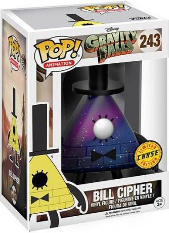 Preorder Funko Pop! Disney Gravity Falls Bill Cipher 243 CHASE + Free Protector