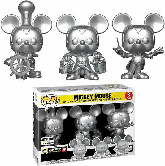Funko Pop! Disney Mickey The True Original 90 Years 3 Pack