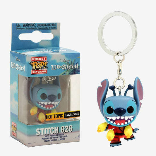 Disney Lilo & Stitch - Stitch 626 Hot Topic Exclusive Pocket Pop Keychain Vinyl Figure