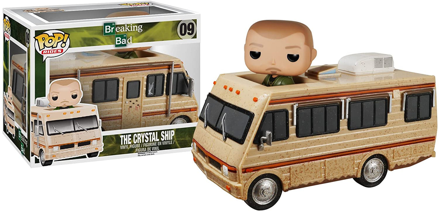 Funko Pop! Rides: Breaking Bad - The Crystal Ship 09 (VAULTED) (slight box ware)