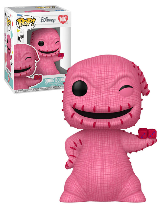 Funko Pop! Disney The Nightmare Before Christmas - Valentines Day Edition Oogie Boogie 1407 Figure + Pop Protector
