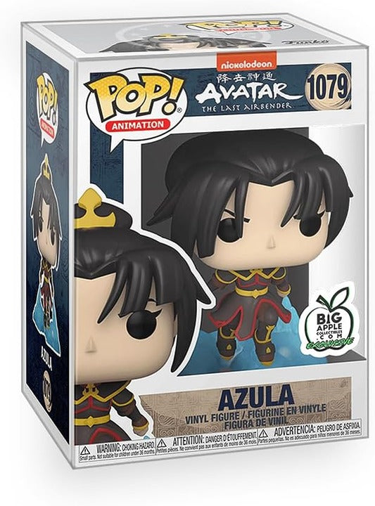 Funko Pop! Nickelodeon Avatar The Last Airbender - Azula 1079 Big Apple Exclusive Figure + Pop Protector