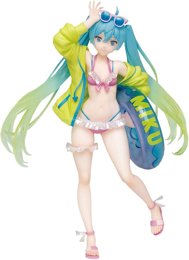 Taito Hatsune Miku 3rd Season Summer Ver. Swimwear Statue Figure *New In Box*