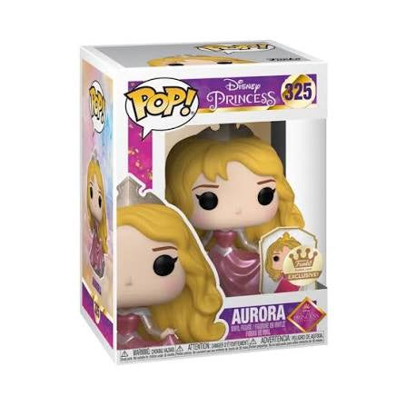 Funko Pop! Disney Princess - Aurora 325 Figure with Enamel Pin + Pop Protector