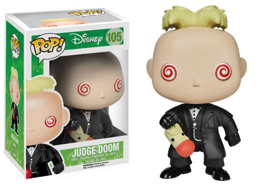 Funko Pop! Disney Who Found Roger Rabbit - Judge Doom 105 Figure + Pop Protector (VAULTED)