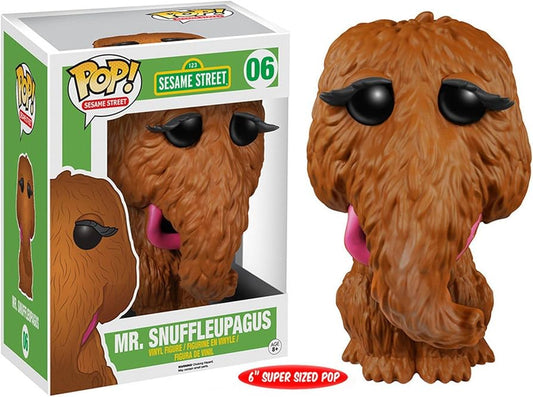 Funko Pop! 123 Sesame Street : Mr. Snuffleupagus 06 (VAULTED) 6-Inch Figure