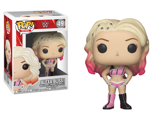 Funko Pop! WWE Alexa Bliss 49 + Free Protector (VAULTED)