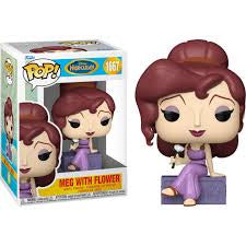 Funko Pop! Disney Hercules - Meg with Flower 1667 Figure + Pop Protector