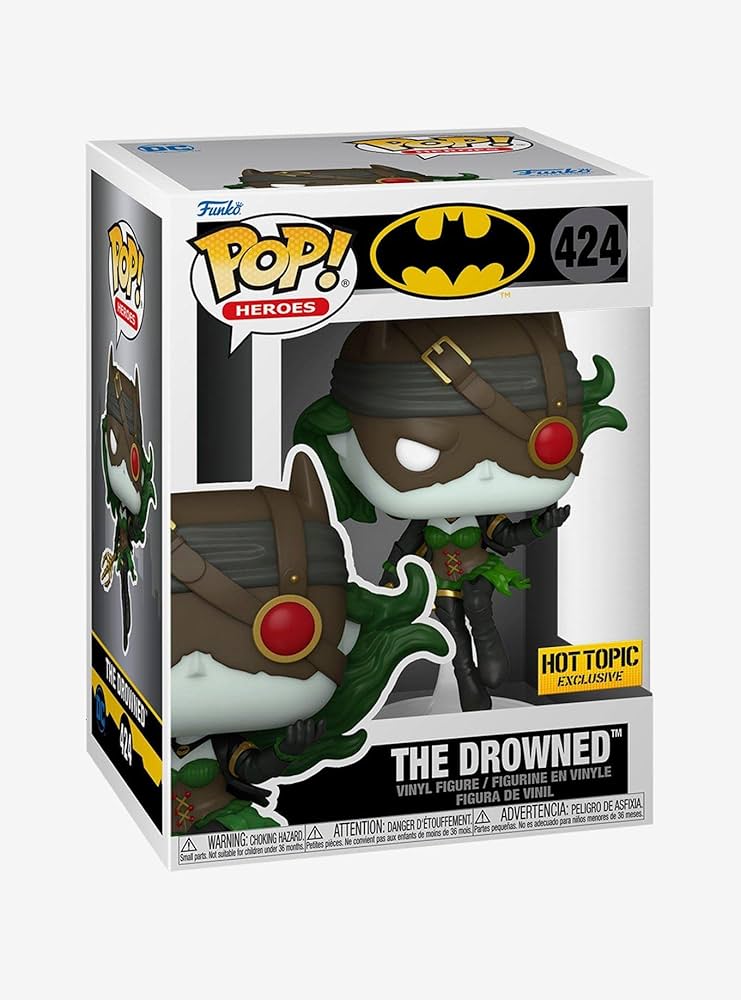 Funko Pop! Batman : The Drowned 424 Hot Topic Exclusive + Pop Protector