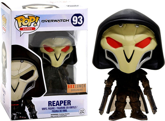 Funko Pop! Overwatch : Reaper 93 BoxLunch Exclusive (VAULTED) + Pop Protector