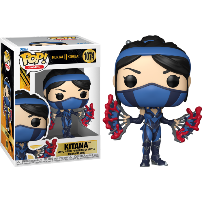 Funko Pop! Mortal Kombat 11 Fatality Kitana 1074 + Pop Protector
