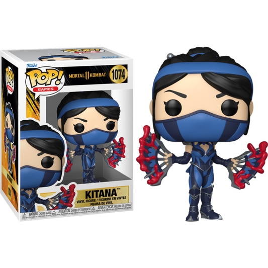 Funko Pop! Mortal Kombat 11 Fatality Kitana 1074 + Pop Protector