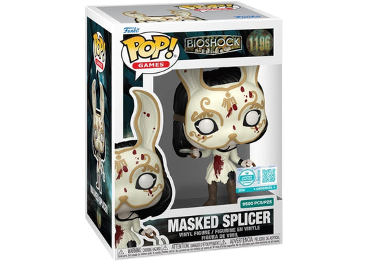 Funko Pop! Bioshock - Masked Splicer 1196 Funko Special Edition 9500 PCS Figure + Pop Protector