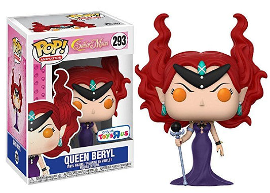 Funko Pop! Sailor Moon Queen Beryl Toys R Us Exclusive 293 + POP PROTECTOR