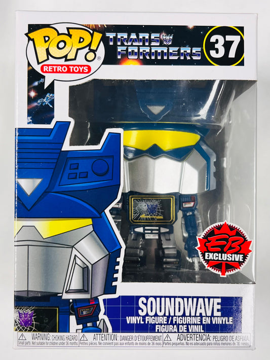 Funko Pop! Transformers Soundwave 37 EB Exclusive + Free Protector