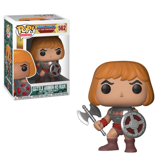 Funko Pop! Masters of the Universe - Battle Armor He-Man 562 + Free Protector