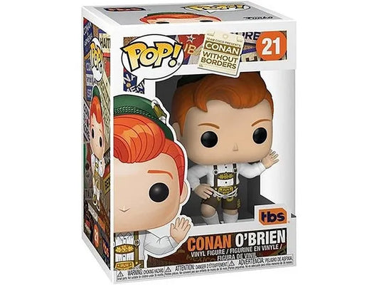 Funko Pop! Conan O’ Brien 21 EB Exclusive Figure + Pop Protector