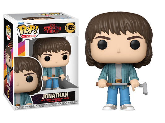 Funko Pop! Netflix Stranger Things Jonathan 1459 + Free Protector