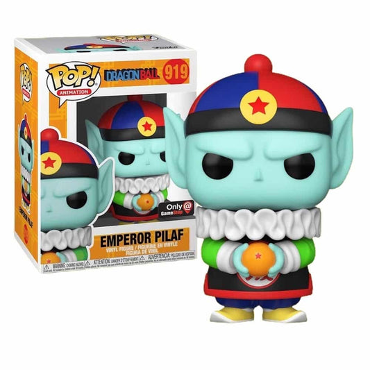 Funko Pop! Dragon Ball Emperor Pilaf 919 GameStop Exclusive + Free Protector