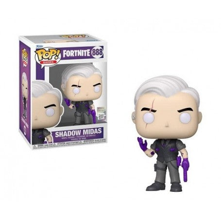 Funko Pop! Fortnite Shadow Midas 888 + Free Protector