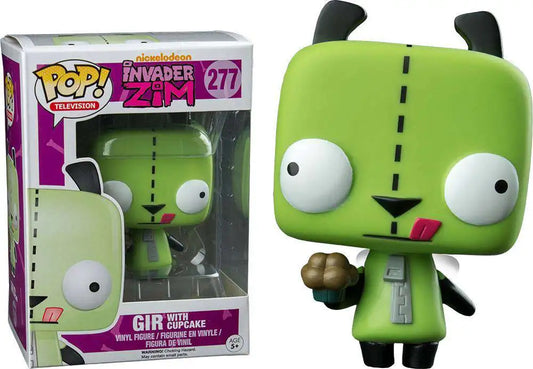 Funko Pop! Nickelodeon Invader Zim - Gir 12 (VAULTED) + Free Protector