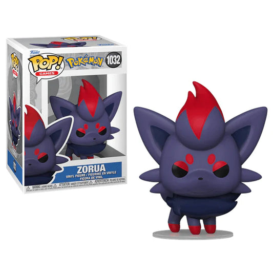 Funko POP! Game: Pokemon Zorua #1032 + Free Protector!