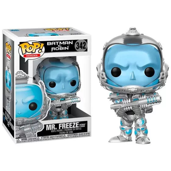 Funko POP! Heroes: Batman & Robin #342 - Mr. Freeze + PROTECTOR!