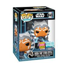 Funko Pop! Star Wars - Ahsoka Tano (Kyber Crystal) 849 Funko 2026 Summer Convention Exclusive Special Edition Limited 9500 PCS Figure + Pop Protector